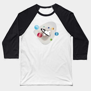 Space Ride Baseball T-Shirt